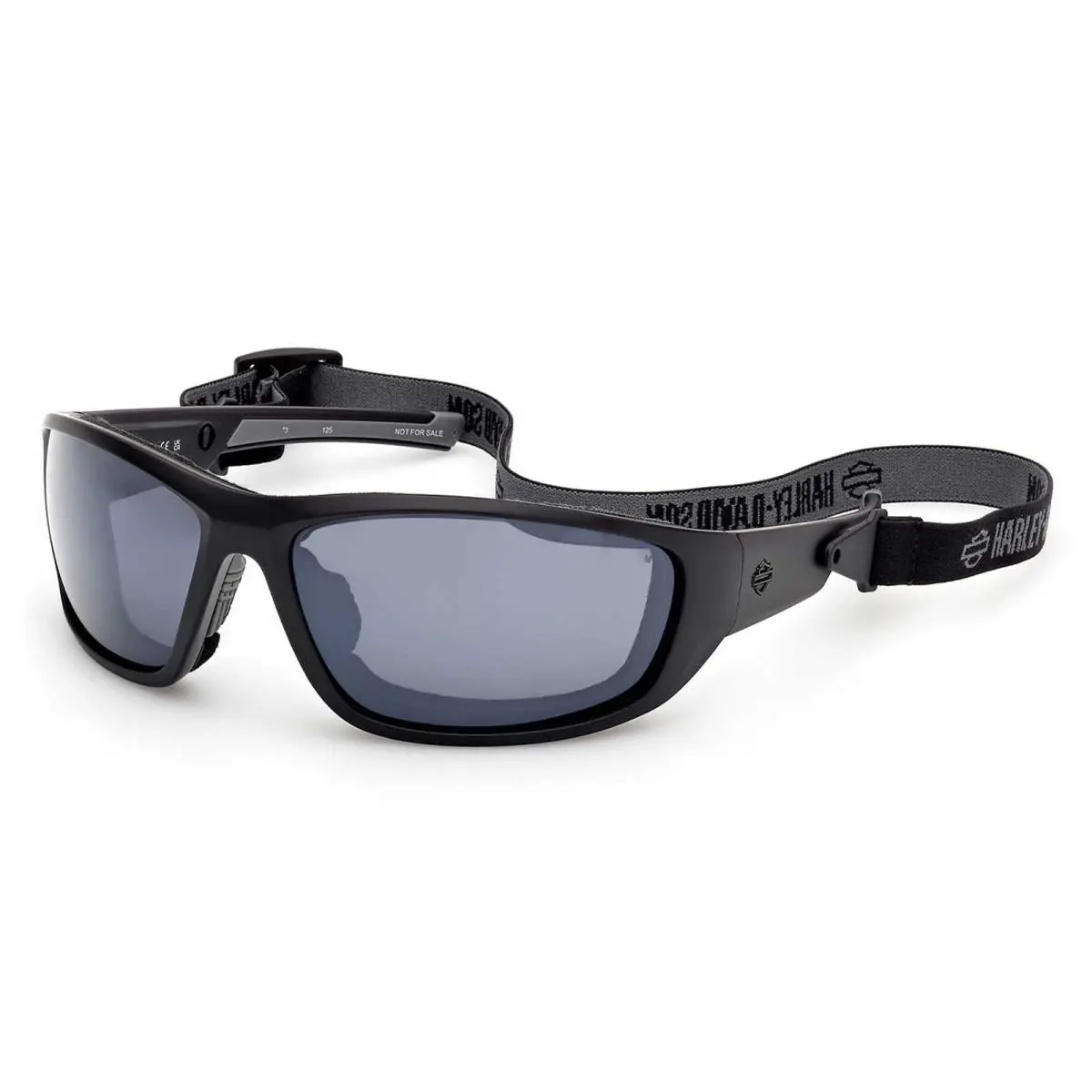 Harley-davidson Men`s Blaze Ace 2.0 Sunglasses w/ Headstrap Matte Black Frames