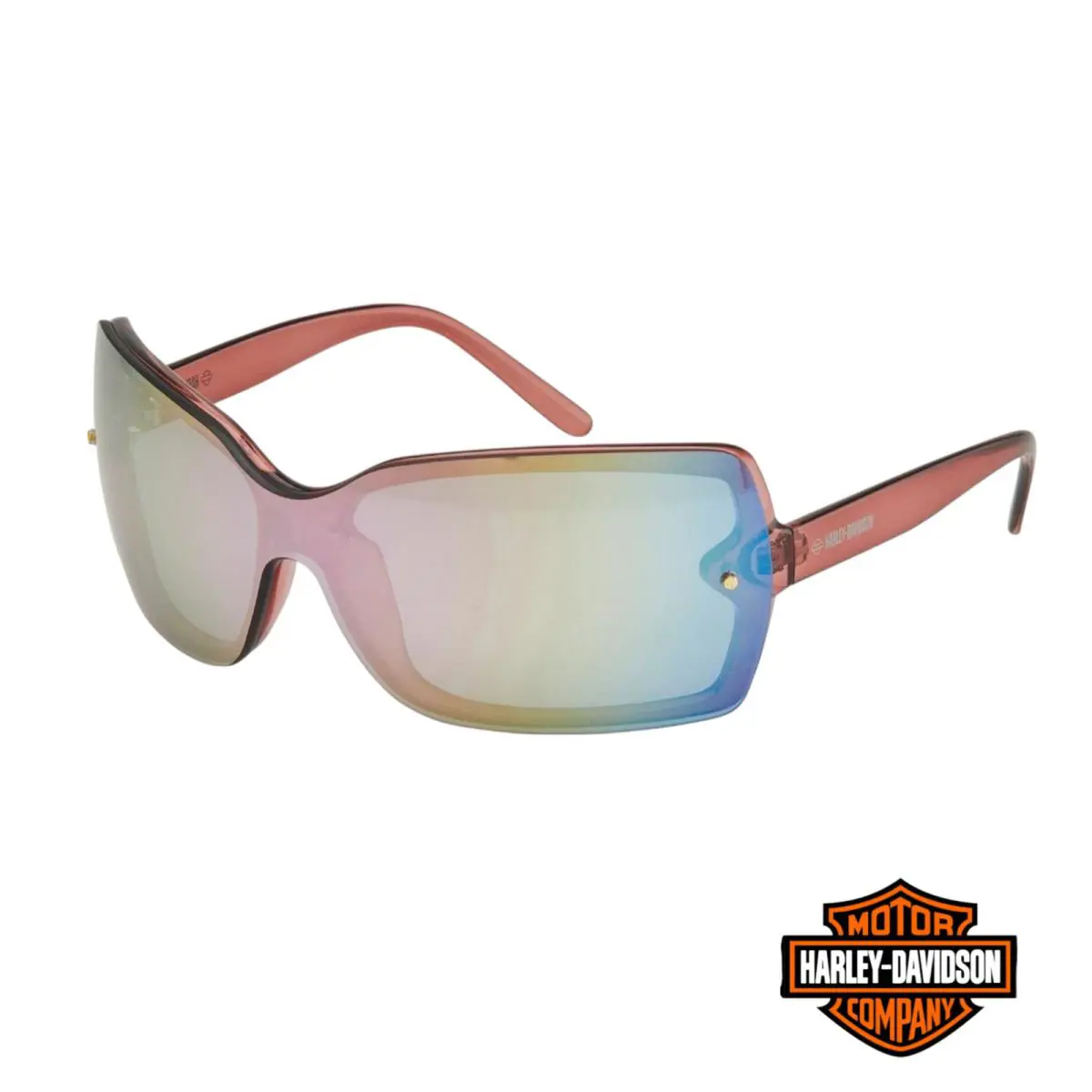 Harley-davidson Women`s Goldstorm Polycarbonate Lens Fashion Glasses Uv400