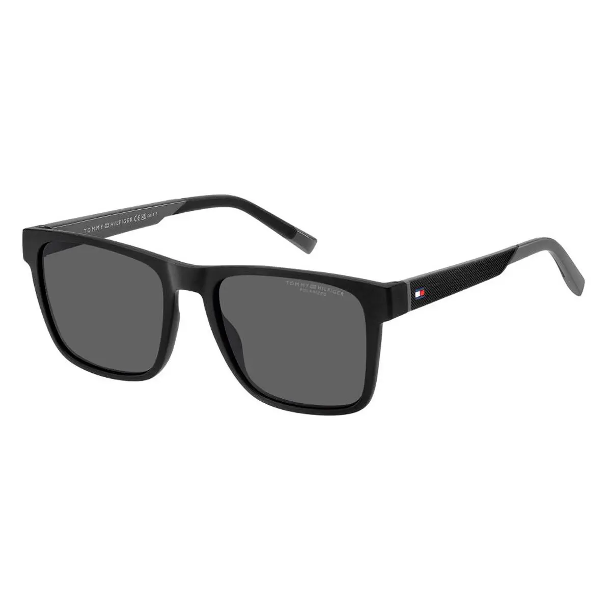 TH 2144/S Sunglasses Male Black Gray 55mm by Tommy Hilfiger