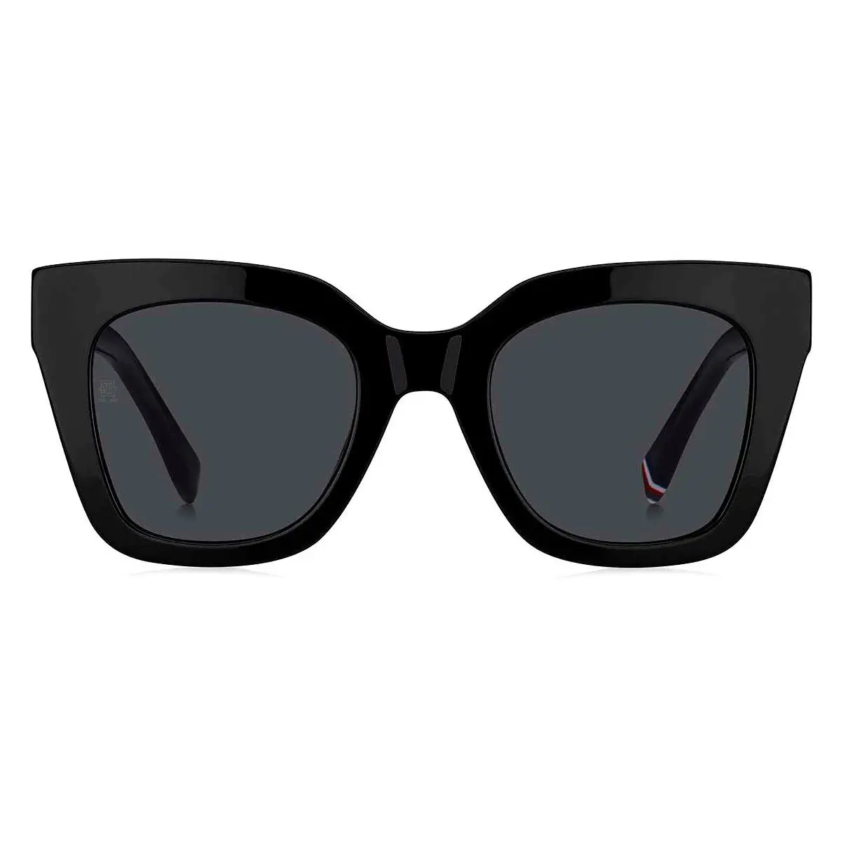 Tommy Hilfiger Thf Sunglasses Women Black / Gray 50mm - Frame: Black / Gray, Lens: Gray