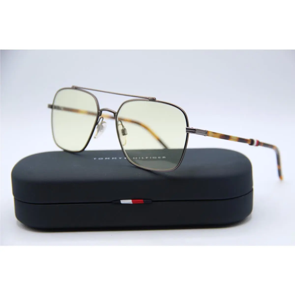 Tommy Hilfiger TH 1671/S R80UK Gun Tort Sunglasses W/case 55-17