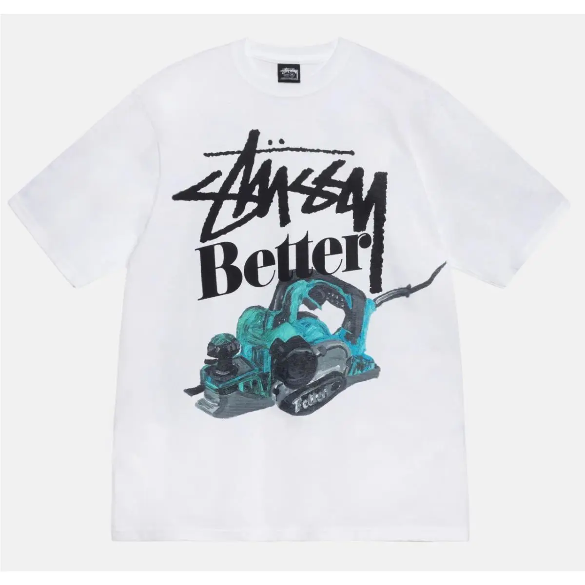 Stussy x Better Gift Shop T-shirt Built Better Tee White