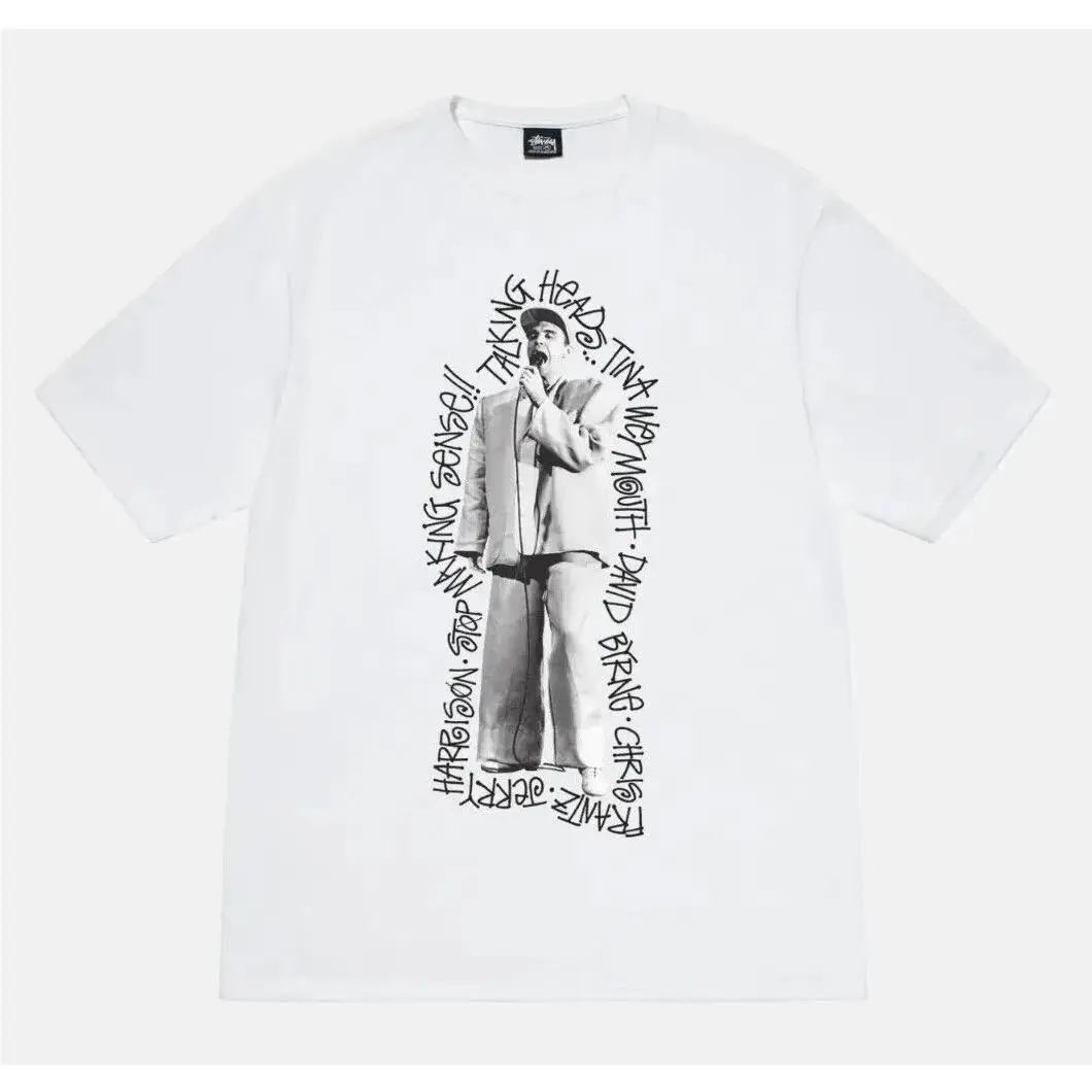 Stussy x Talking Heads Stop Making Sense Tee T-shirt White