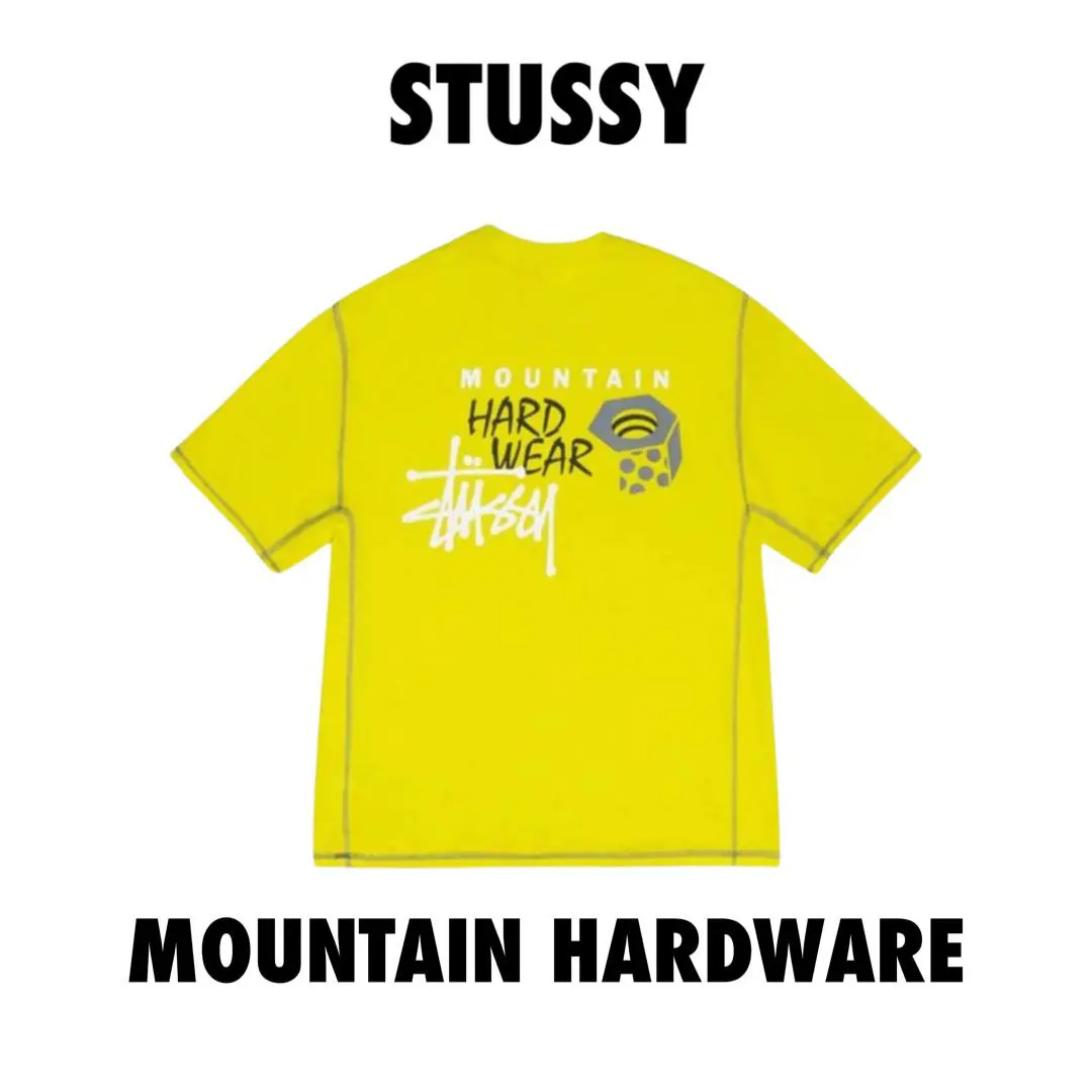 Mountain Hardware Stussy Tee Flashlight Green Size Large