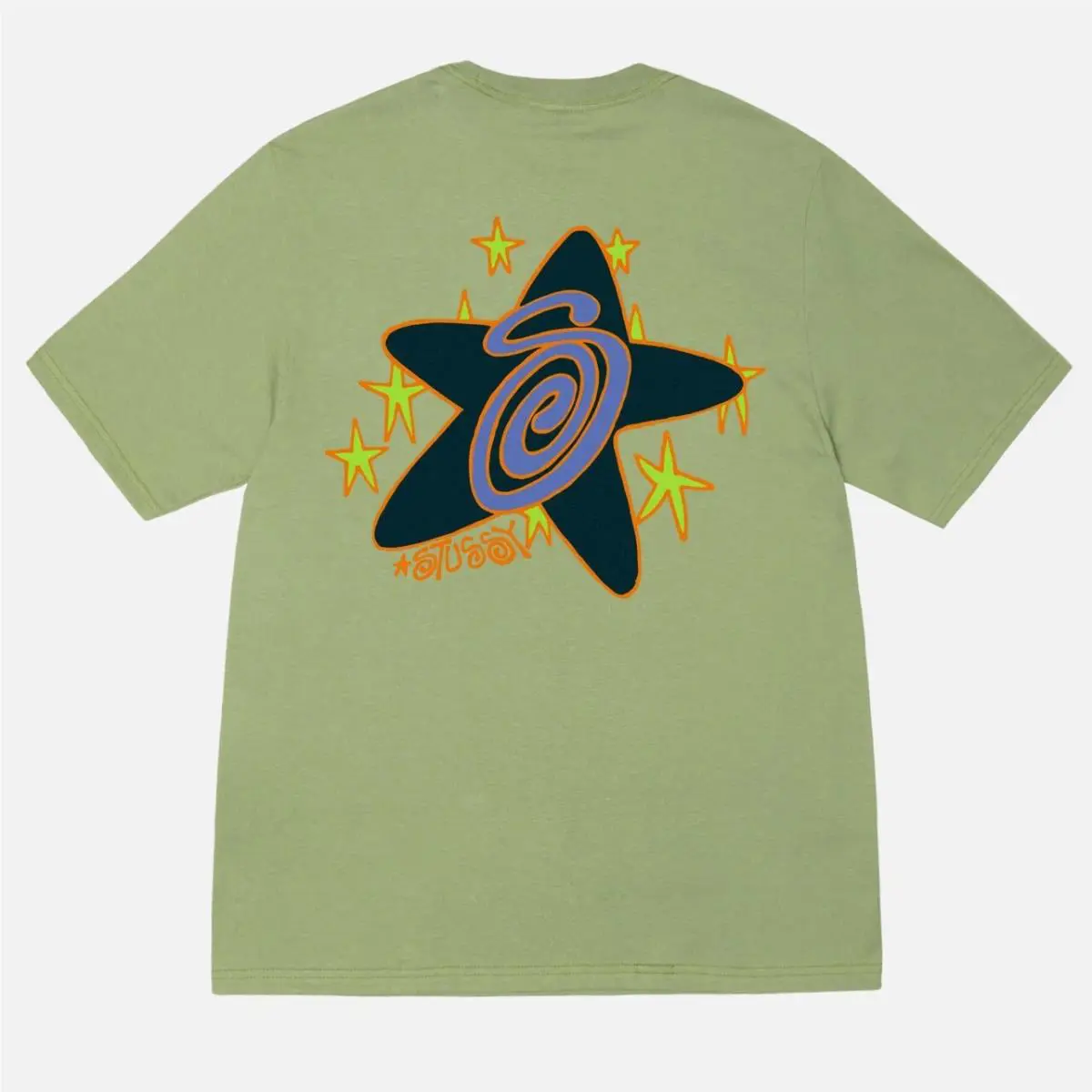 Stussy  clothing - Stussy Galaxy Tee - Galaxy Tee - Green 0