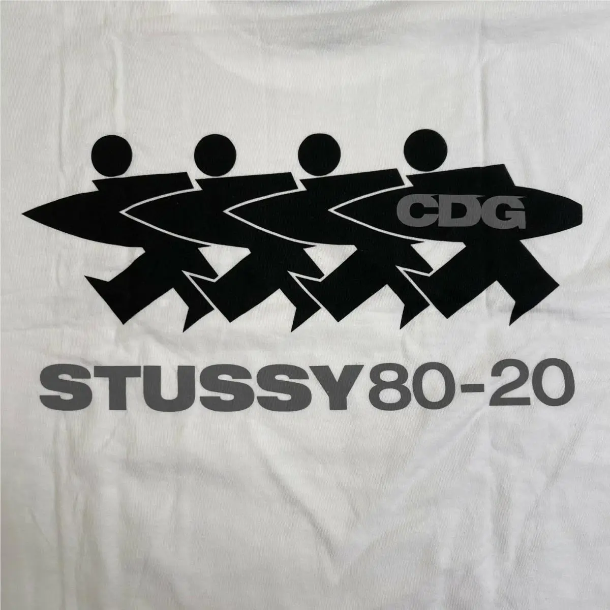 Stussy  clothing - Stussy CDG Surfman Tee - CDG Surfman Tee - White (UPC: 195292009623) 0