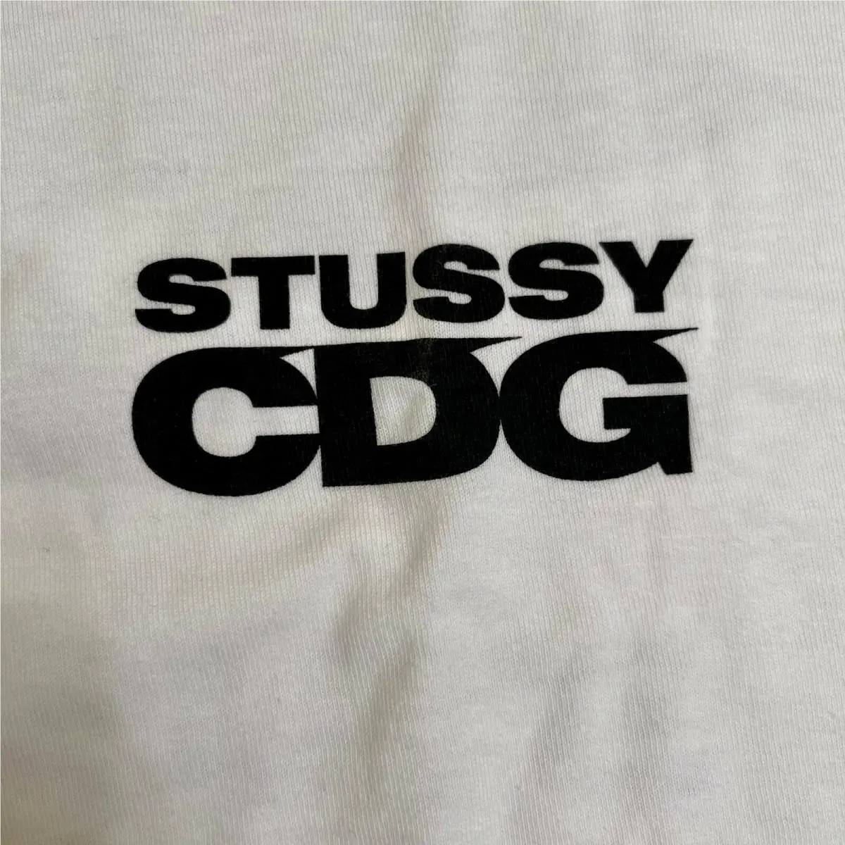 Stussy  clothing - Stussy CDG Surfman Tee - CDG Surfman Tee - White (UPC: 195292009623) 2