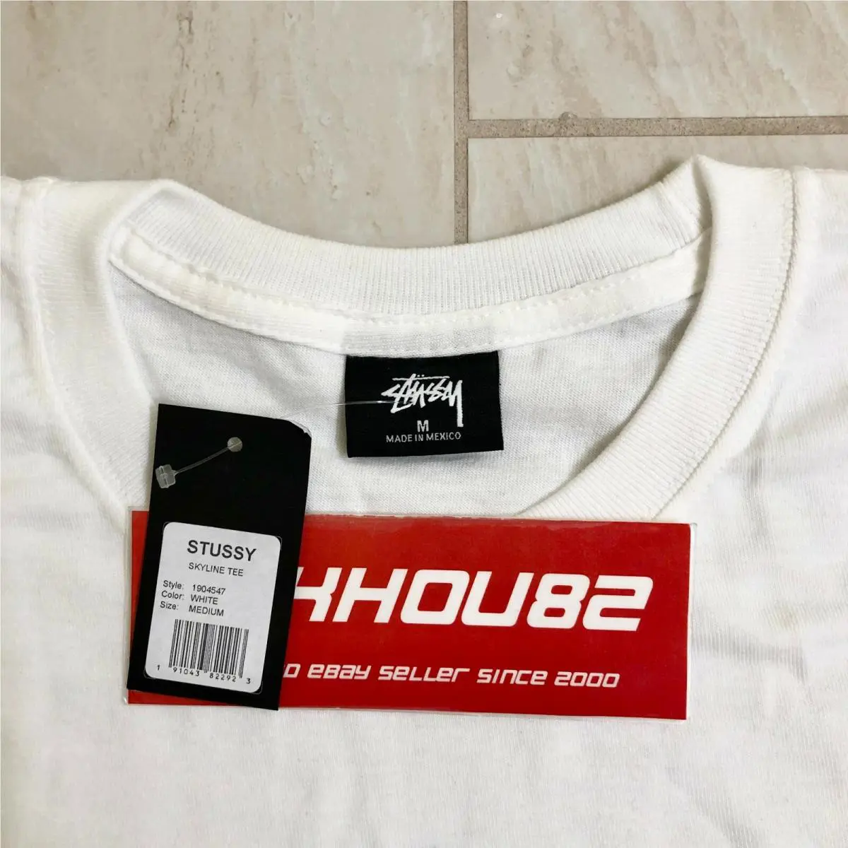 Stussy  clothing - Skyline Tee - Skyline Tee - White (UPC: 191043822923) 0