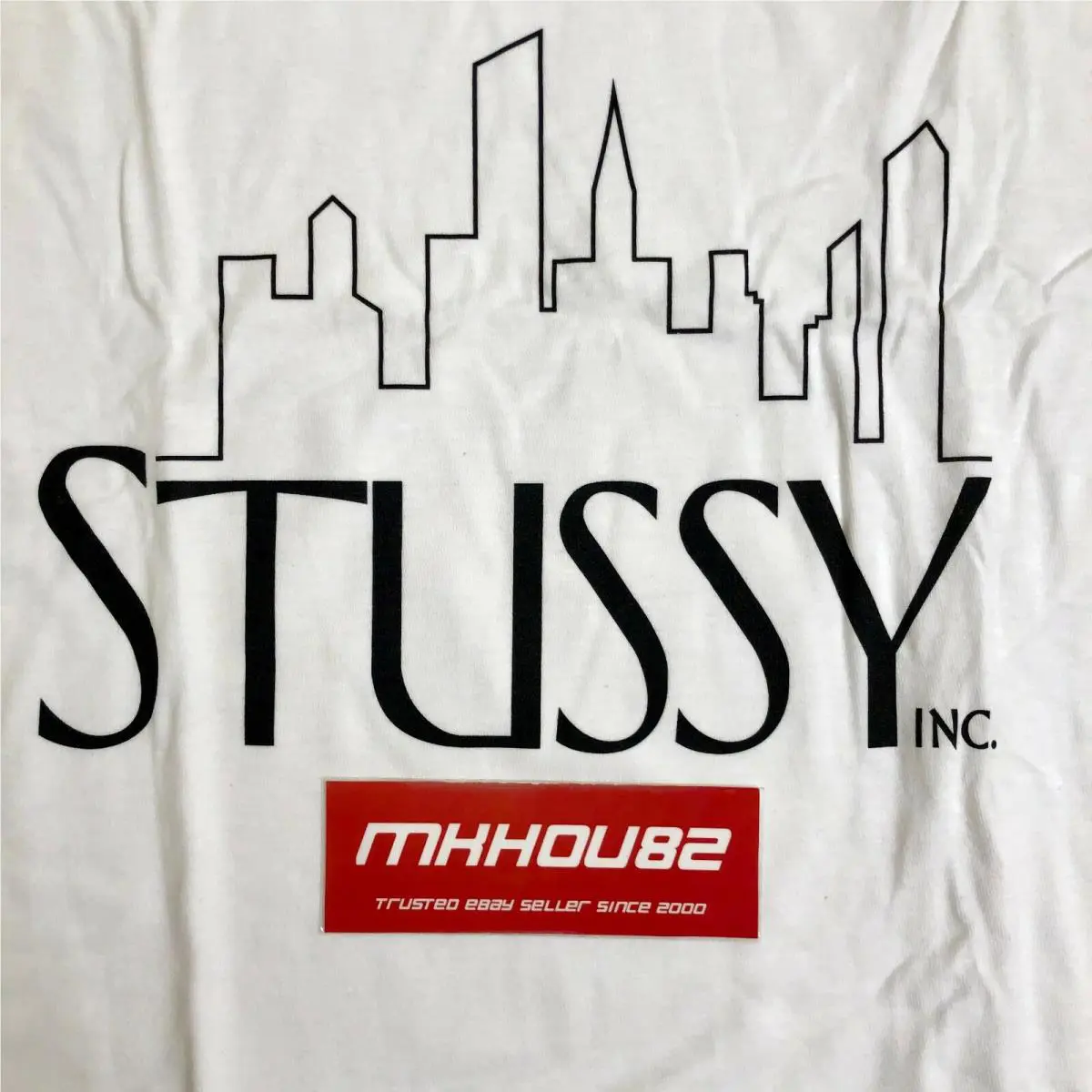 Stussy  clothing - Skyline Tee - Skyline Tee - White (UPC: 191043822923) 1