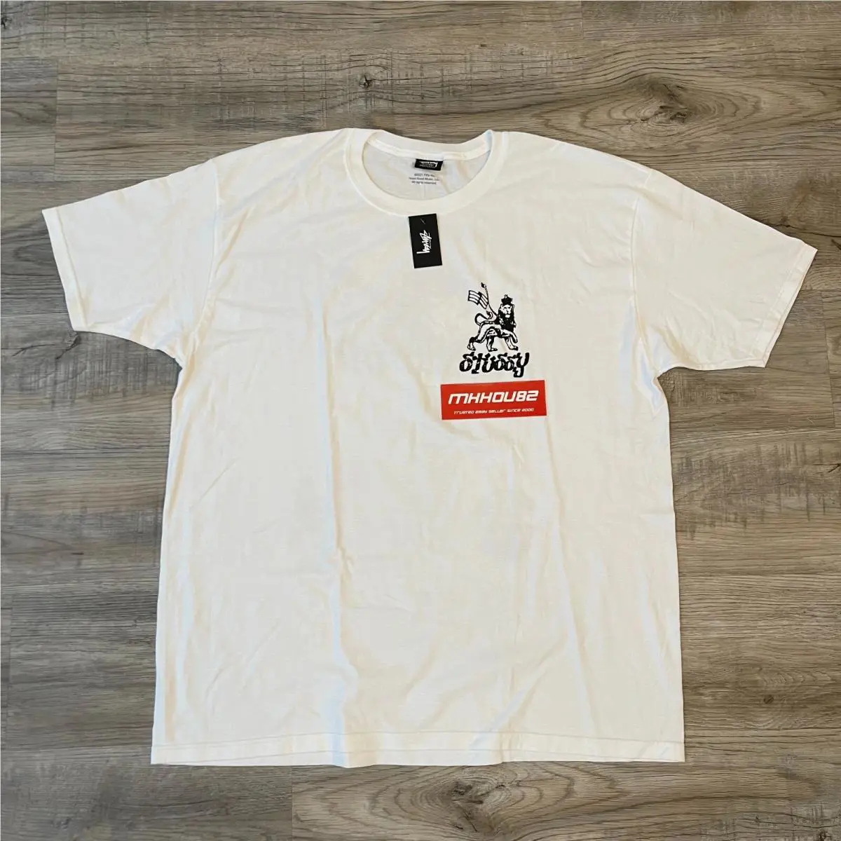 Stussy  clothing - Stussy Exodus Bob Marley Tee - White (UPC: 191043516907) 1