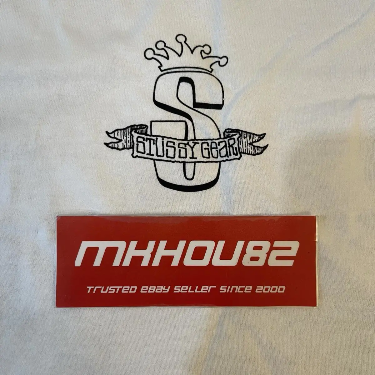 Stussy  clothing Gear Banner Tee - White 2