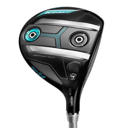 Cobra Golf Womens F7 Fairway Wood - 2pc. Set - Black/teal - Ladies Flex