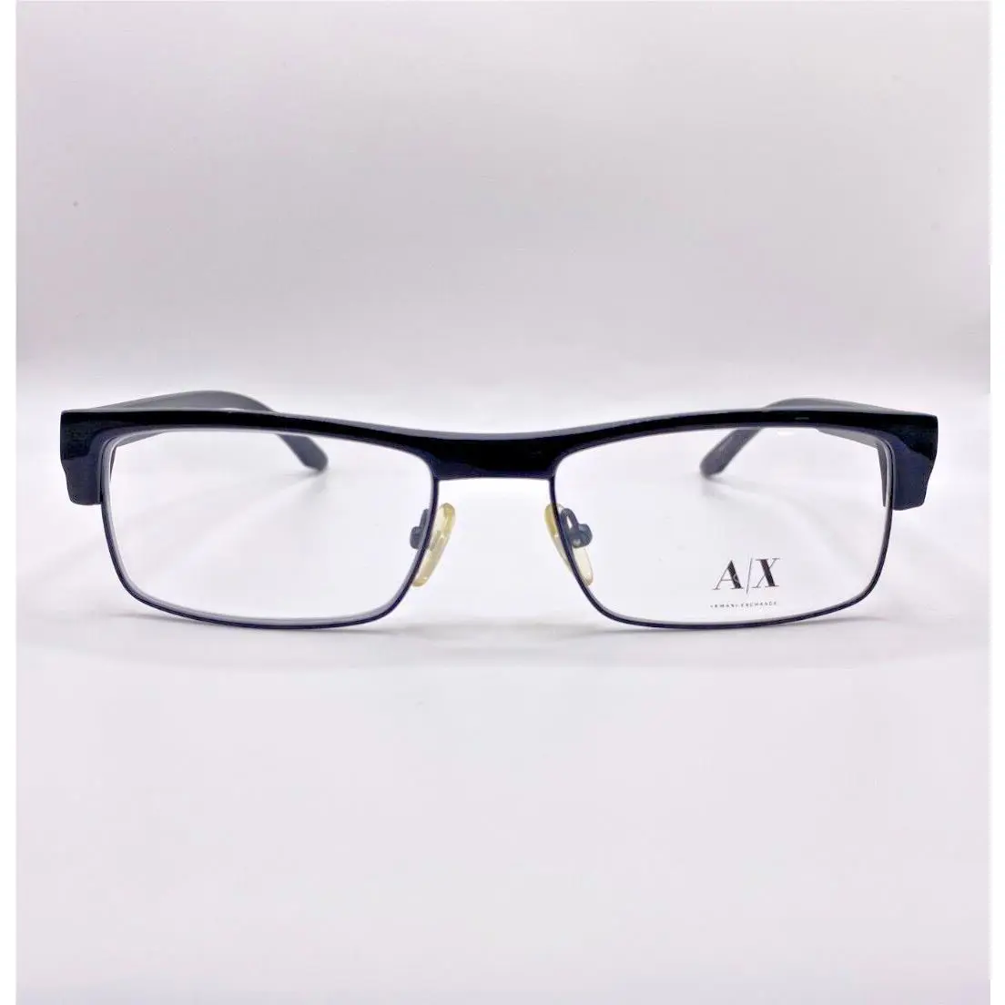 Armani Exchange AX157 GN4 Navy Blue Plastic Eyeglasses Frame 53-17-140