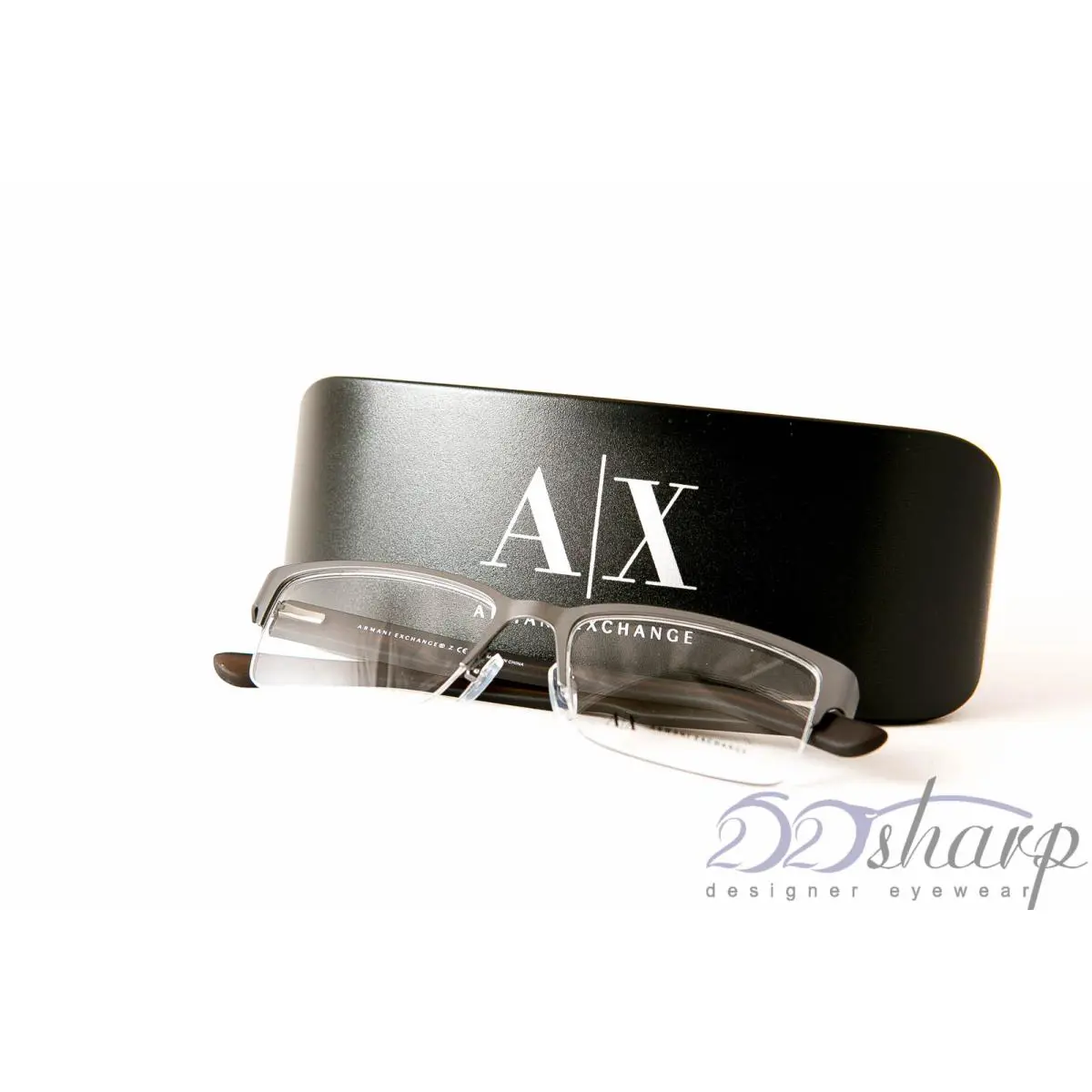 Eyeglasses-ax 1014 6060 53 17 145 Satin Gunmetal by Armani Exchange