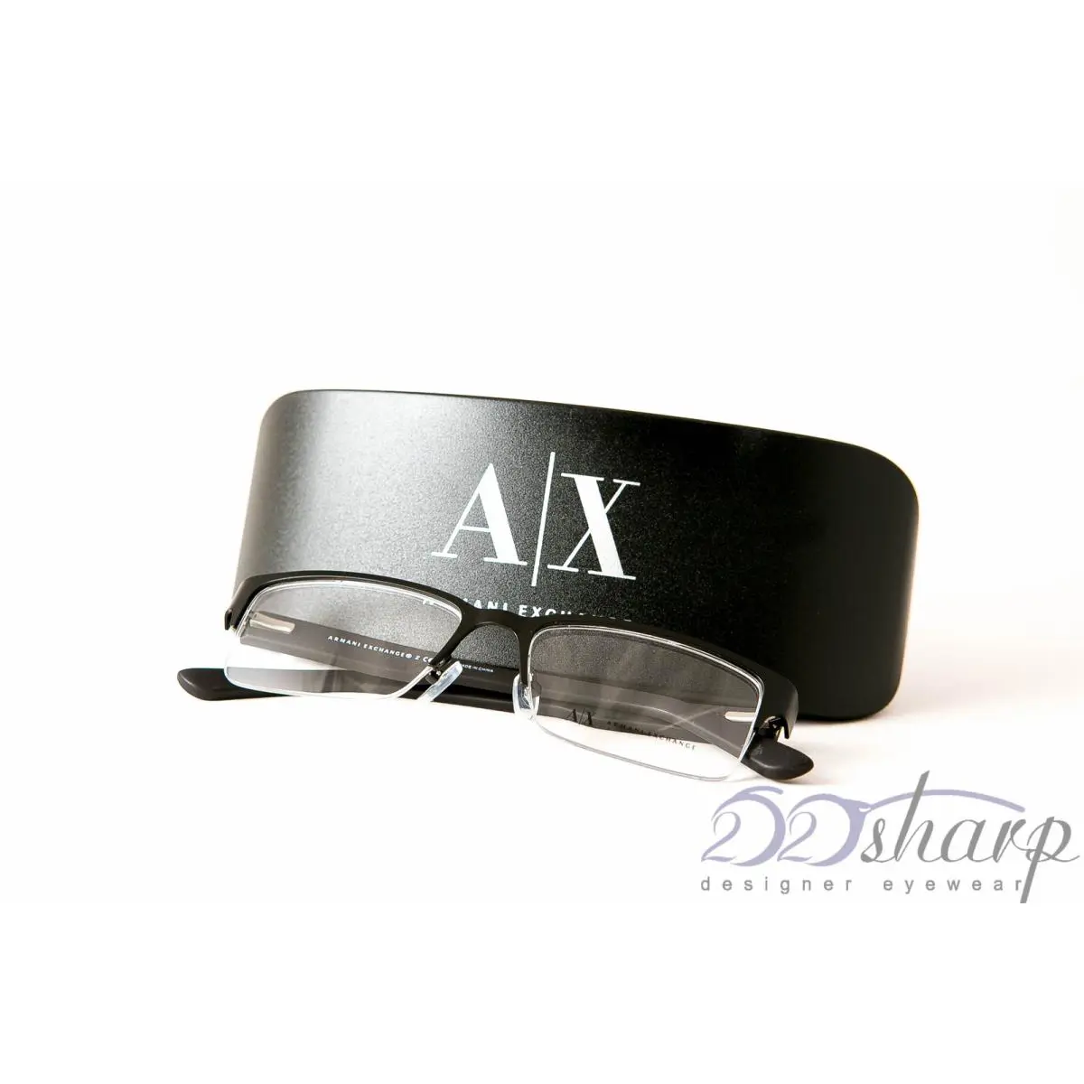 Armani Exchange Eyeglasses-ax 1014 6063 53 17 145 Satin Black