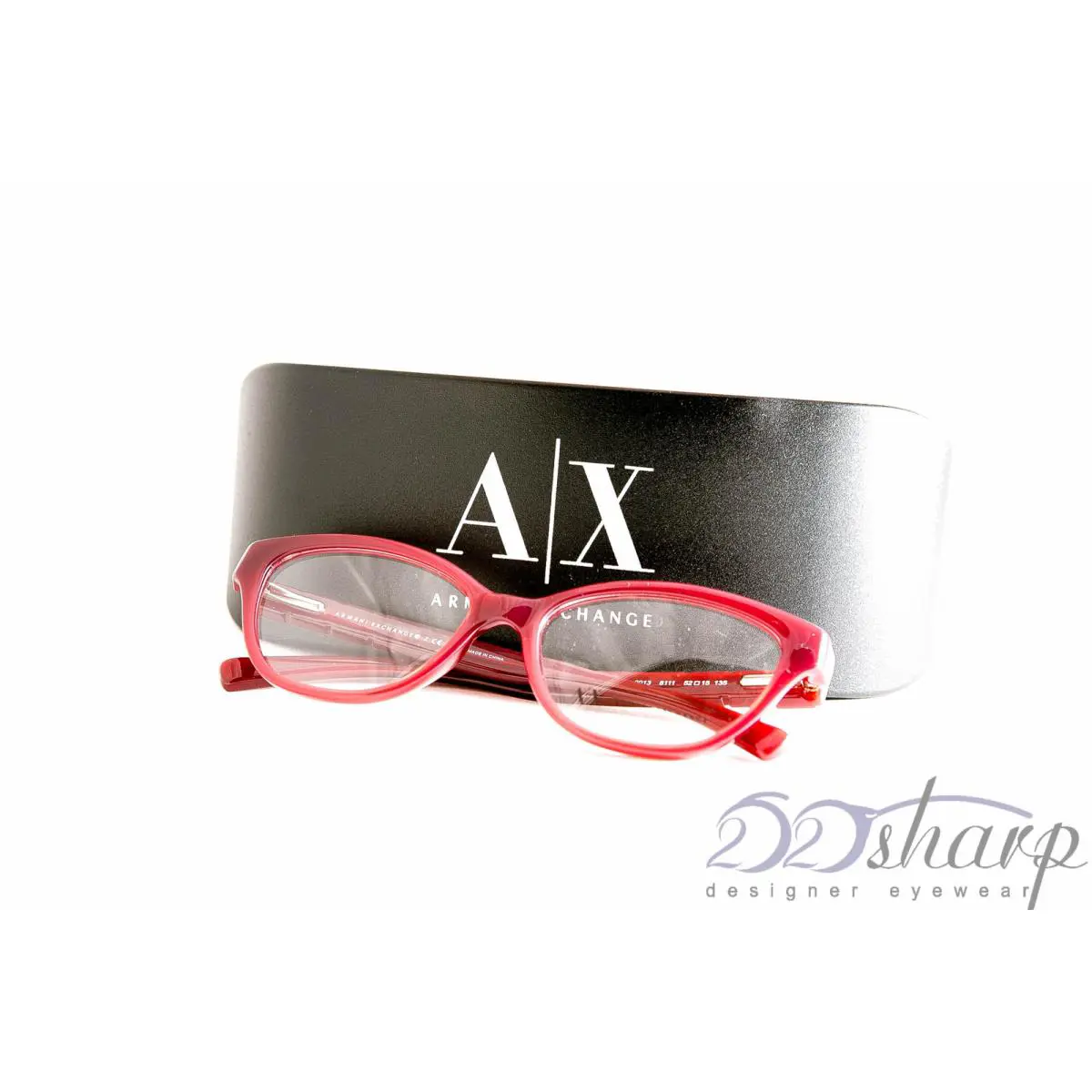 Armani Exchange Eyeglasses-ax 3013 8111 Berry Milky