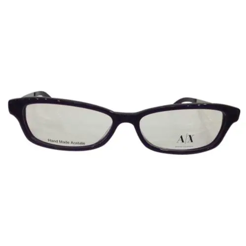 Armani Exchange AX239 AY2 Purple Plastic Eyeglasses Frame 52-14-135 Cat Eye RX