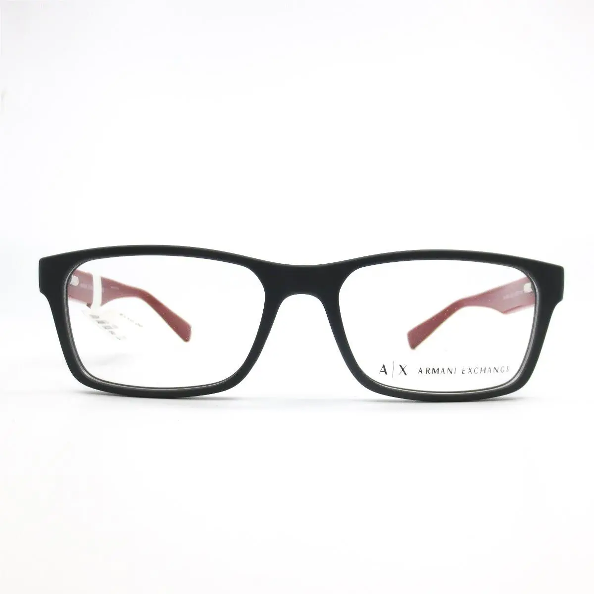 Armani Exchange AX3038 8200 Grey Red Eyeglasses Frames 54-17-140