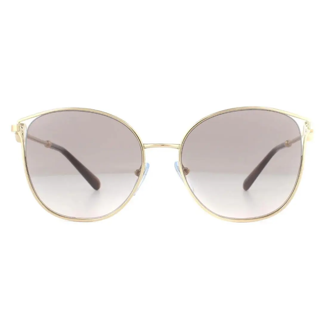 BV6114 Metal Frame Shades Womens Sunglasses 20143B Pink Gold by Bvlgari