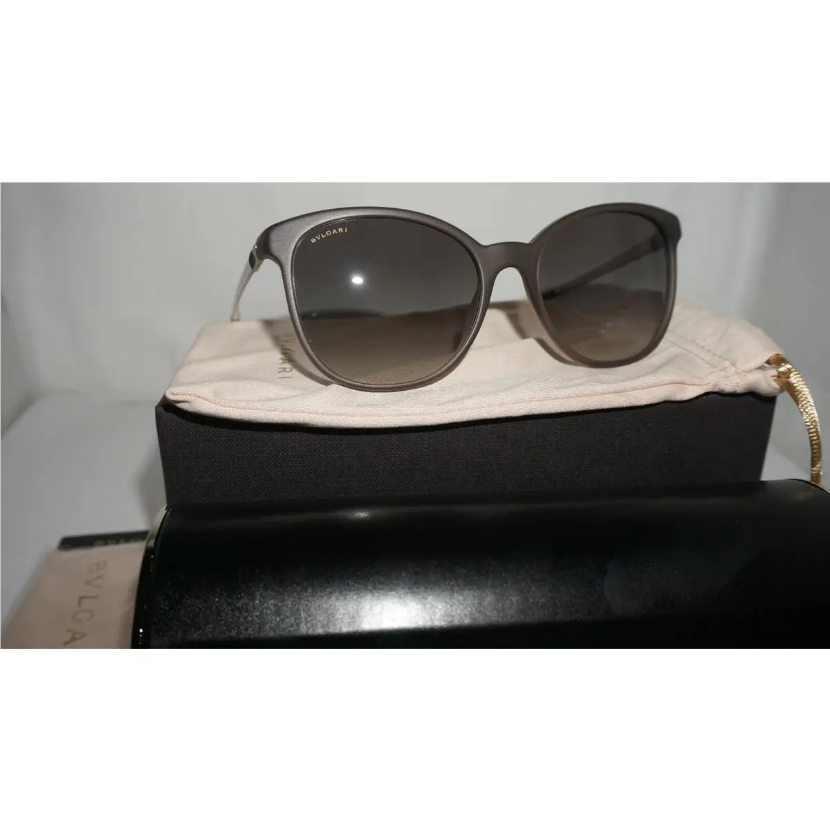 Bvlgari Sunglasses Matte Grey Grey Gradient BV8160-B 5262/11 54 17 140