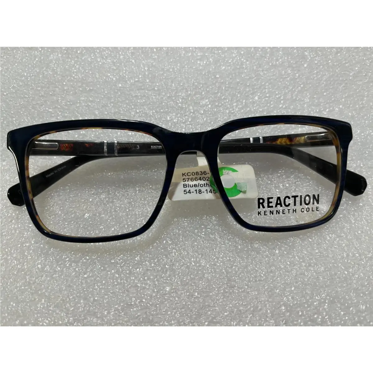 Kenneth Cole Reaction Eyeglasses KC0836-1 Blue Other Full Rim Optical 54-18-145