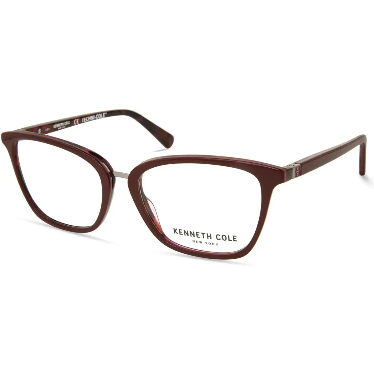 Kenneth Cole KC0328 Fuchsia 077 Plastic Optical Eyeglasses Frame 55-17-140 0328
