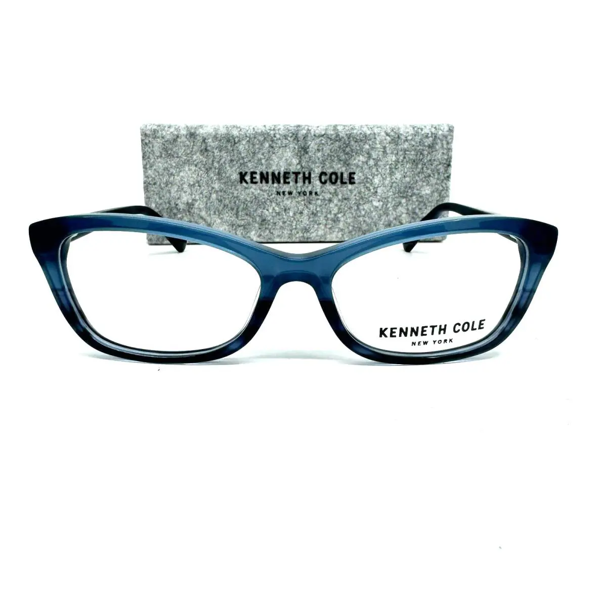 Kenneth Cole York KC0302 Blue 090 Cat Eye Eyeglasses Frame 53-16-140 H11961