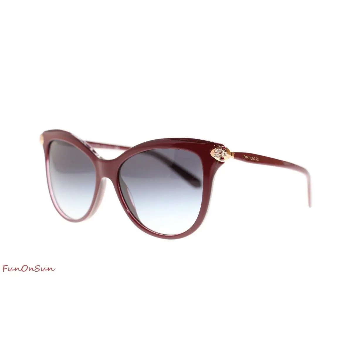 Women`s Sunglasses BV8188B 54308G Top Red/grey Lens 57mm by Bvlgari