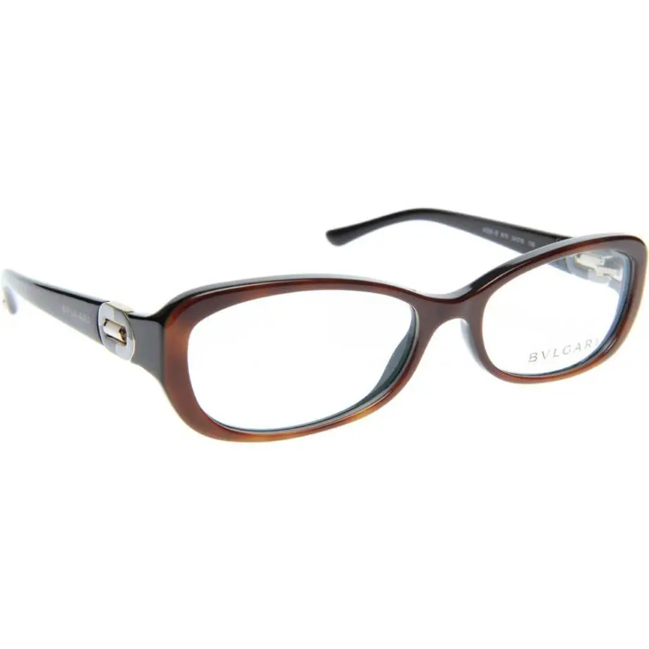 Womens Eyeglasses 4056 B 879 Havana Black by Bvlgari