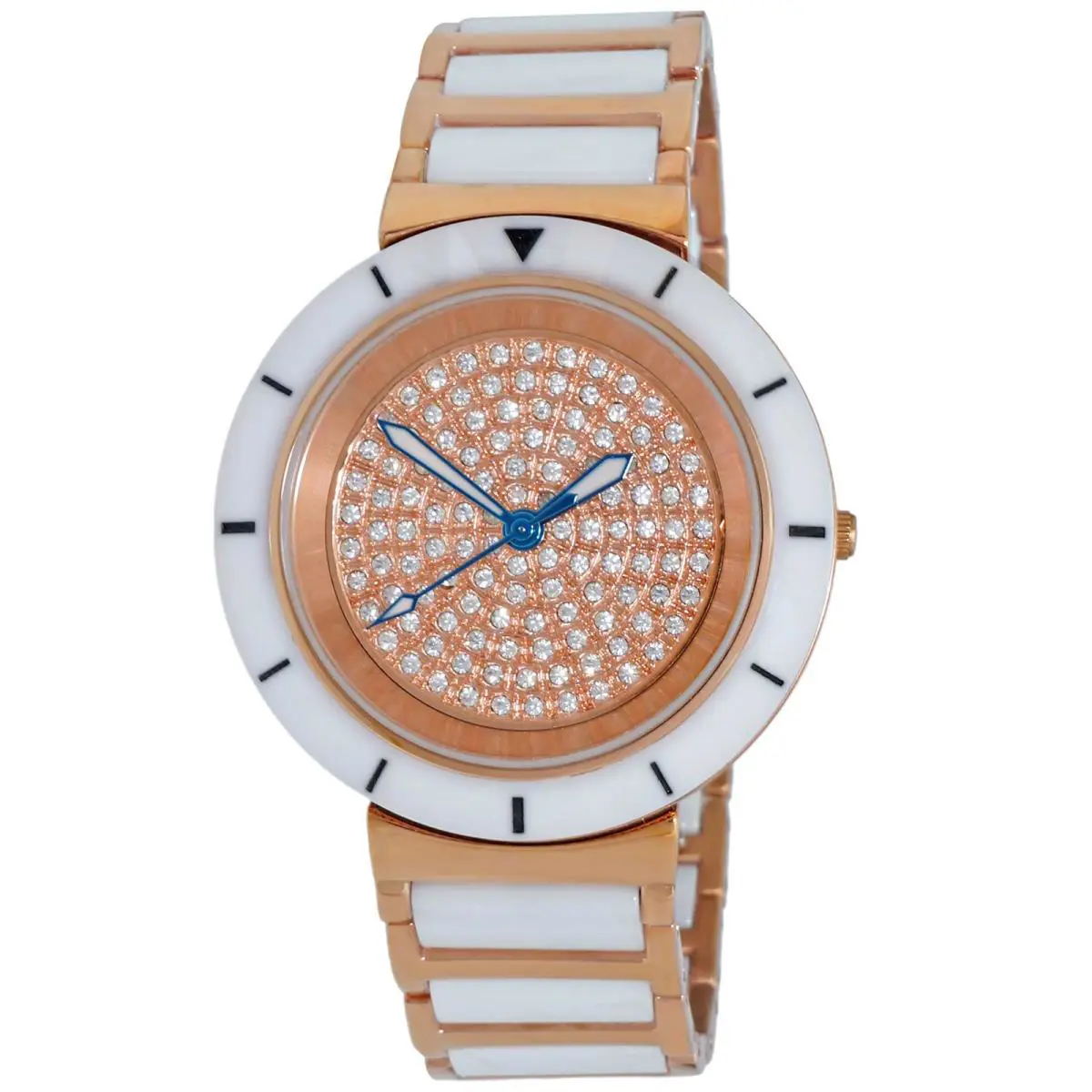 Oniss Women`s Toulon Rose Gold Dial Watch - ON7262