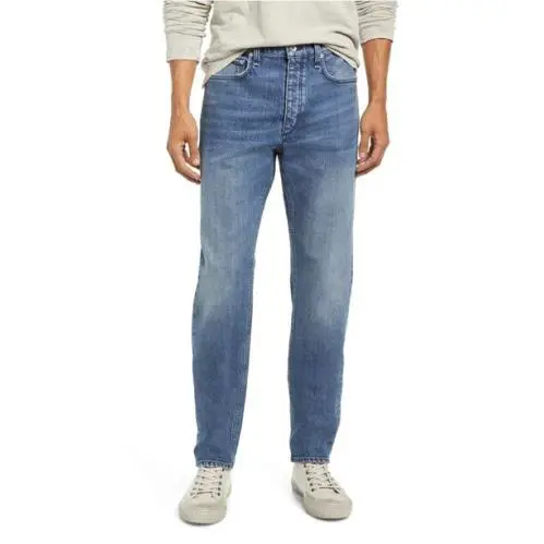 Rag Bone Tagged 38 Actual 40 32 Inseam Fit 2 Burgess Med Indigo