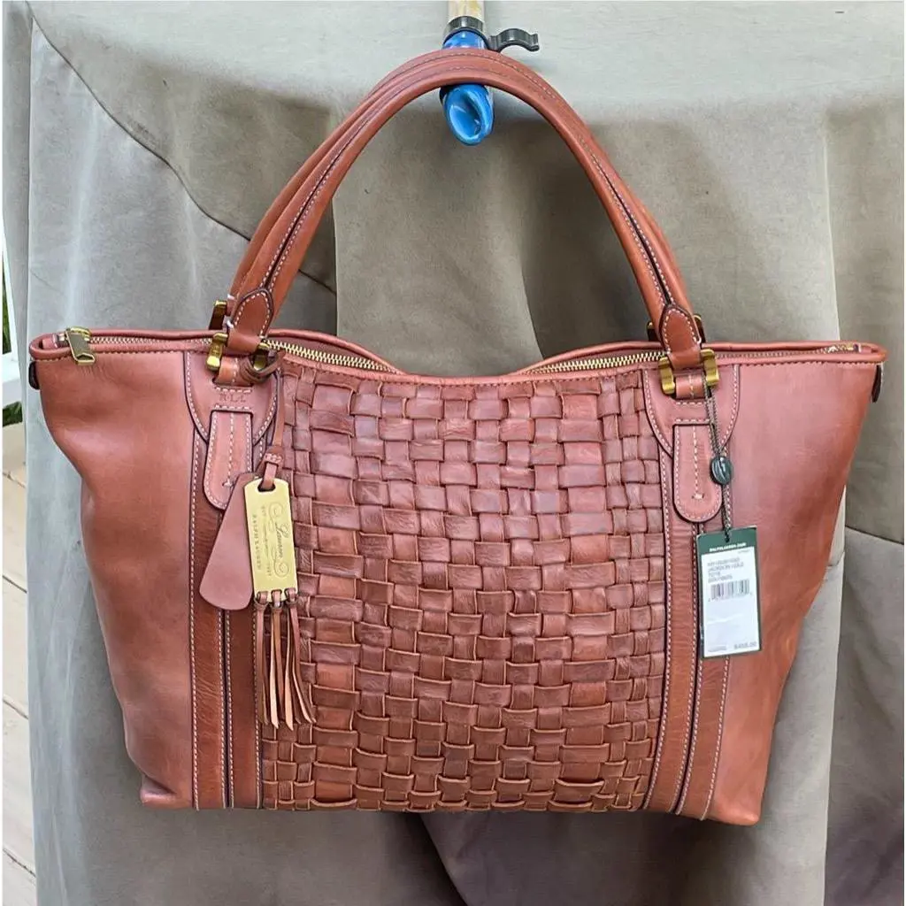 Lauren Ralph Lauren Jackson Hole Tote Bag Brown