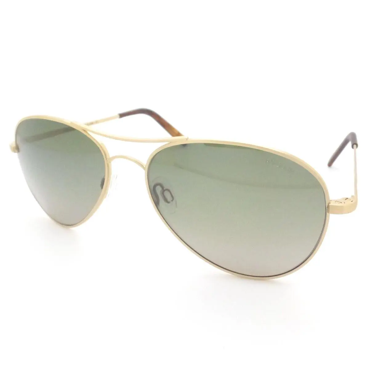 Amelia Satin Gold Evergreen Polarized AA019 Usa Sunglasses by Randolph