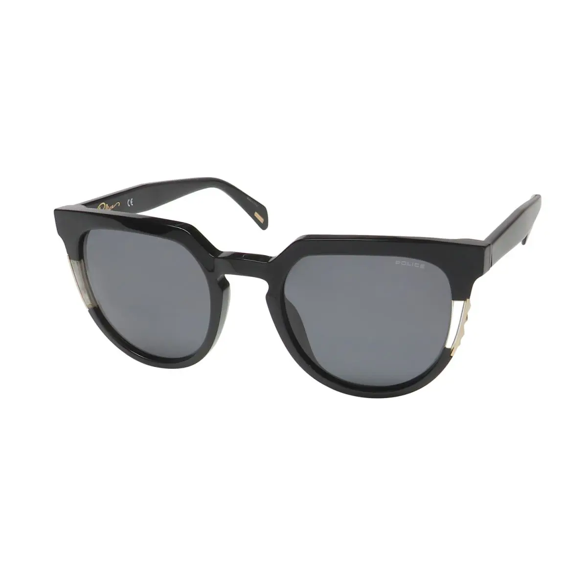 SPLD34 Sunglasses Uv/uvb Protection Contemporary Popular Design Rare Black by Police