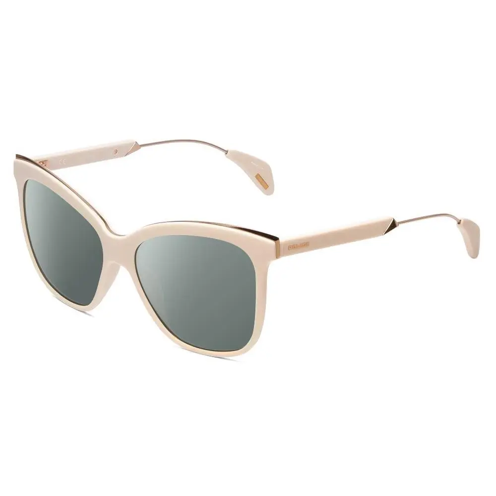 SPL621 Affair-2 Cateye Polarized Sunglasses in Ivory White 56mm 4 Options Smoke Grey Polar by Police