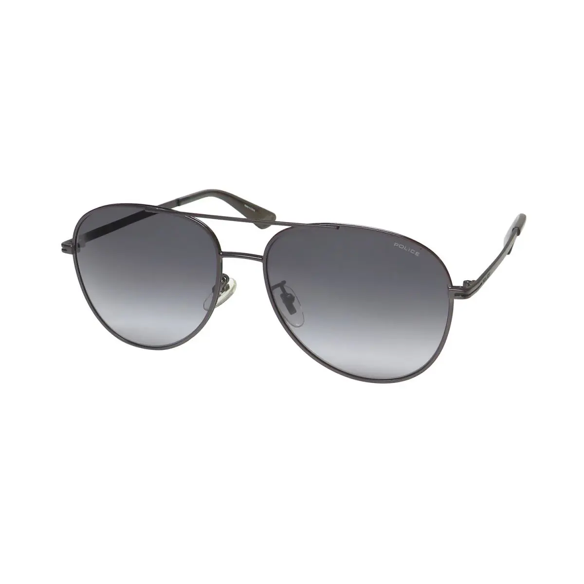 Police SPL777N Sunglasses 58-16-145 Full-rim Black 08Y8 Metal Plastic Mens