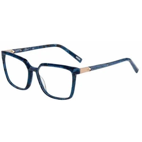 Police VPLF27 0Z20 Blue Marble Eyeglasses 55/15/140