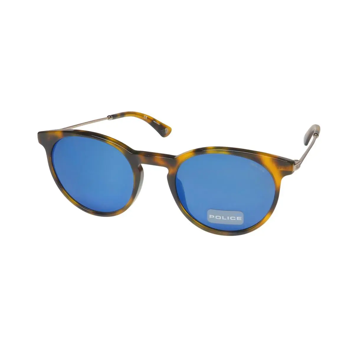 Police SPL571N Sunglasses Brown 50-22-145 Plastic Mens Full-rim 1GZB Oval