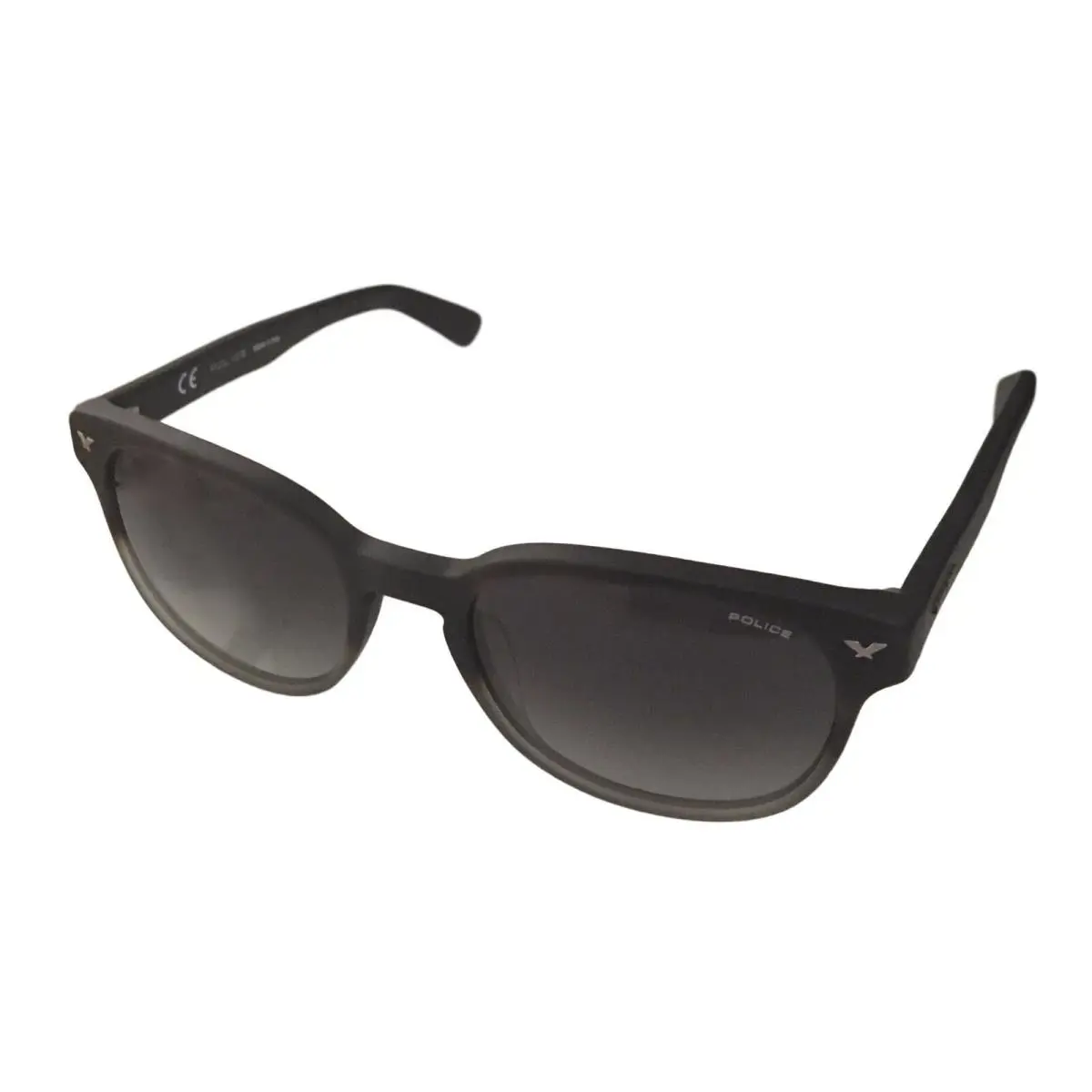 Police Mens Sunglass Matt Havana Soft Square Plastic SPL143 793