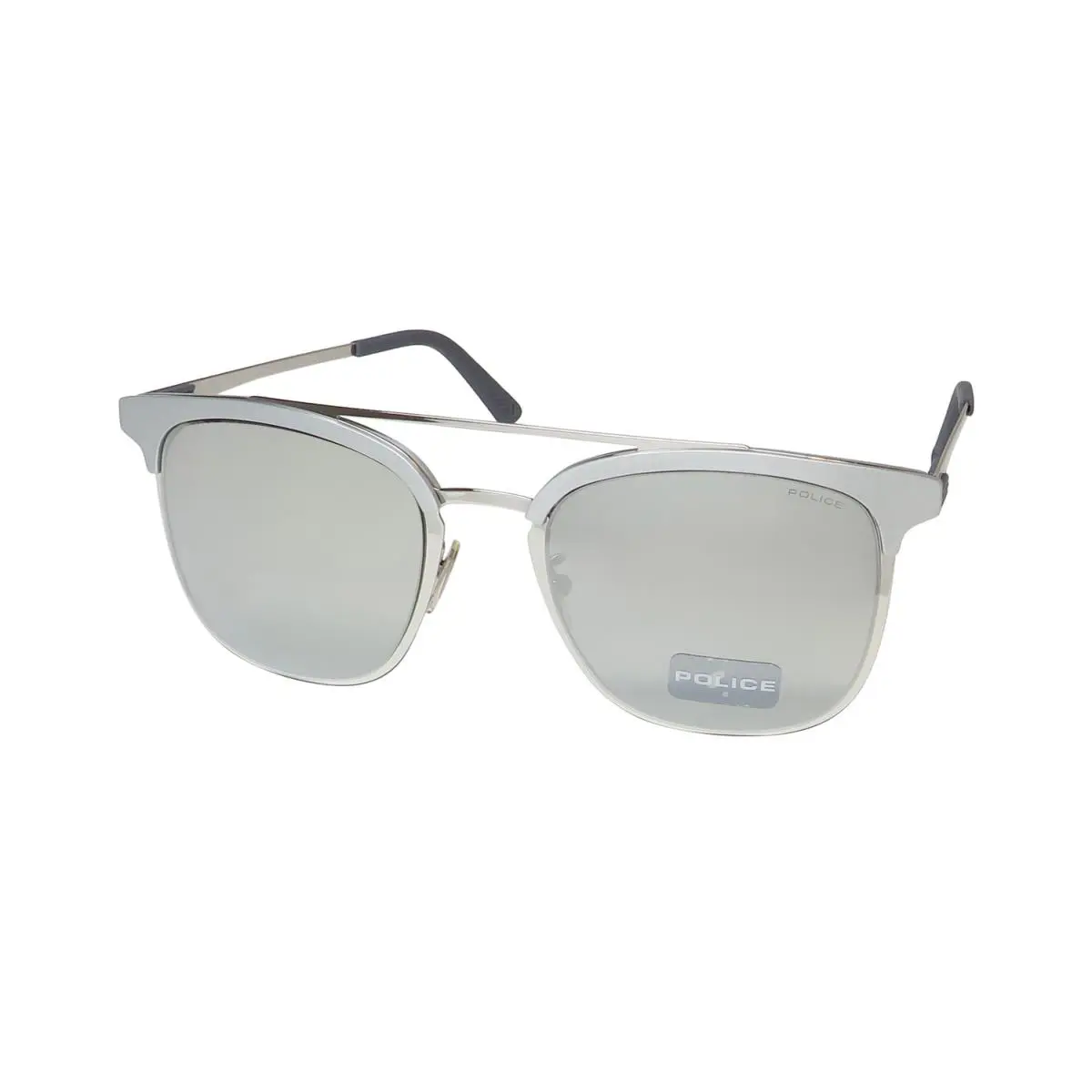 Police SPL569V Sunglasses Metal Plastic Browline Italy 579X Full-rim