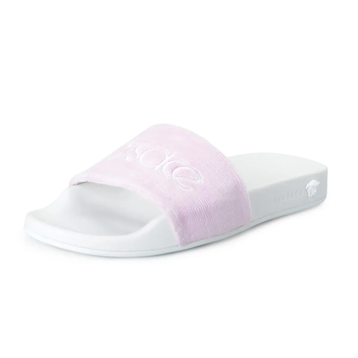 Versace Women`s Pink Versace Flip Flops Shoes sz 6 8 9 10 11