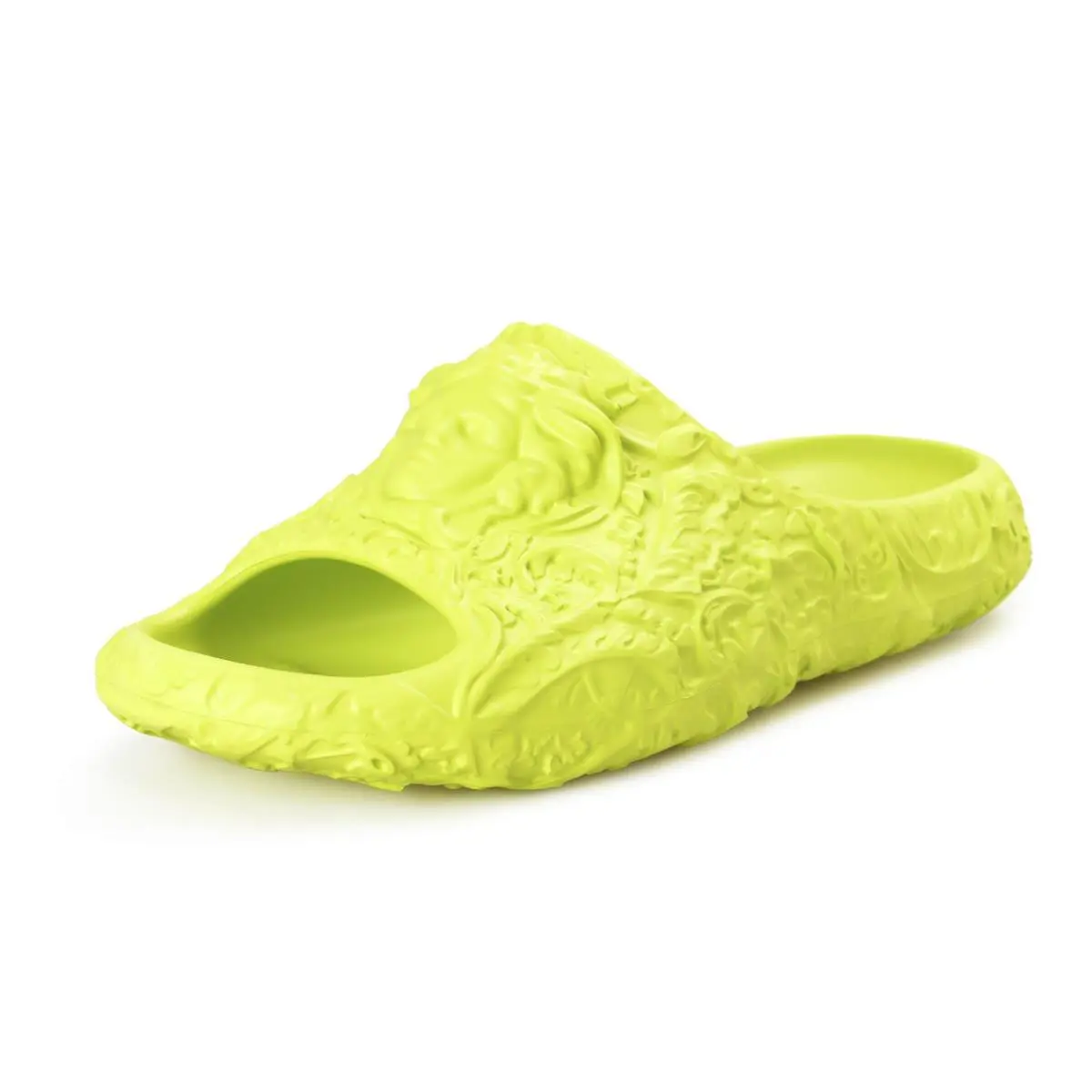 Versace Men`s Baroque Medusa Head Embossed Pool Slide Flip Flops Shoes