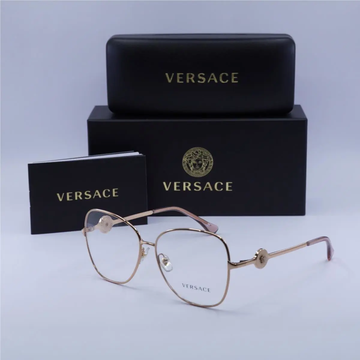 Versace VE1289 1412 Rose Gold 57mm Eyeglasses