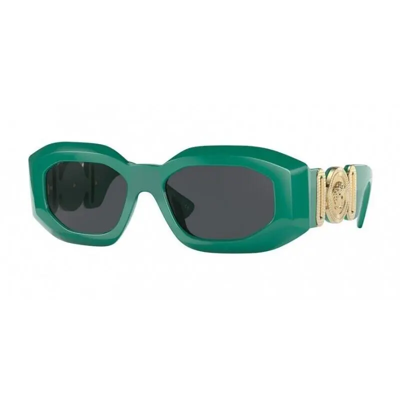 Versace VE4425U 536487 Turquoise Dark Grey 54 mm Men`s Sunglasses