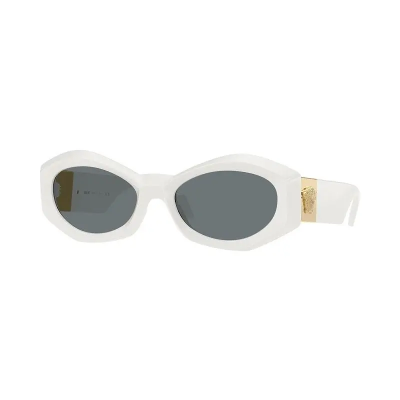 VE4466U 546280 White/dark Blue 54-19-140 Sunglasses by Versace