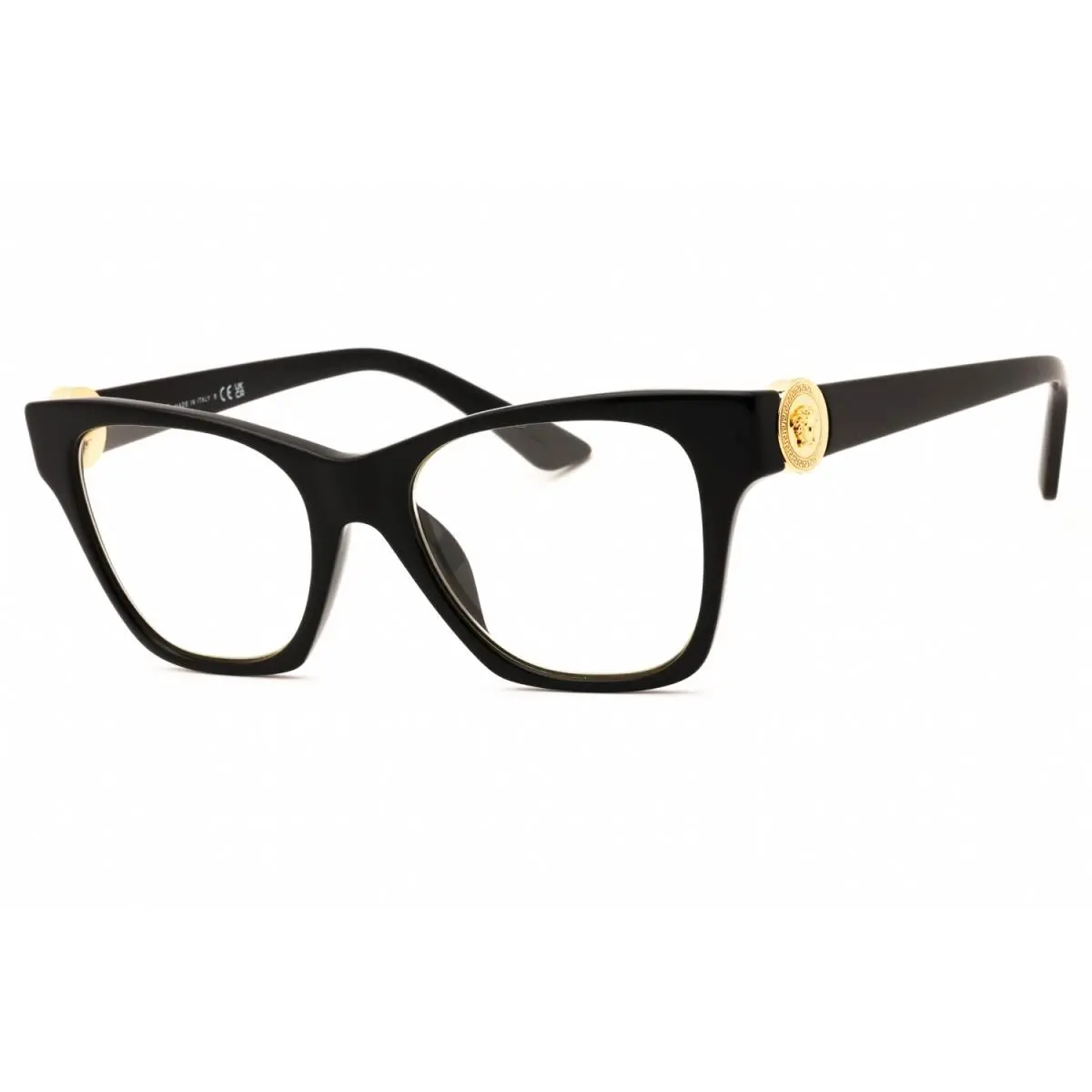 Versace 0VE3341U GB1 Black Soft Square Women`s Eyeglasses