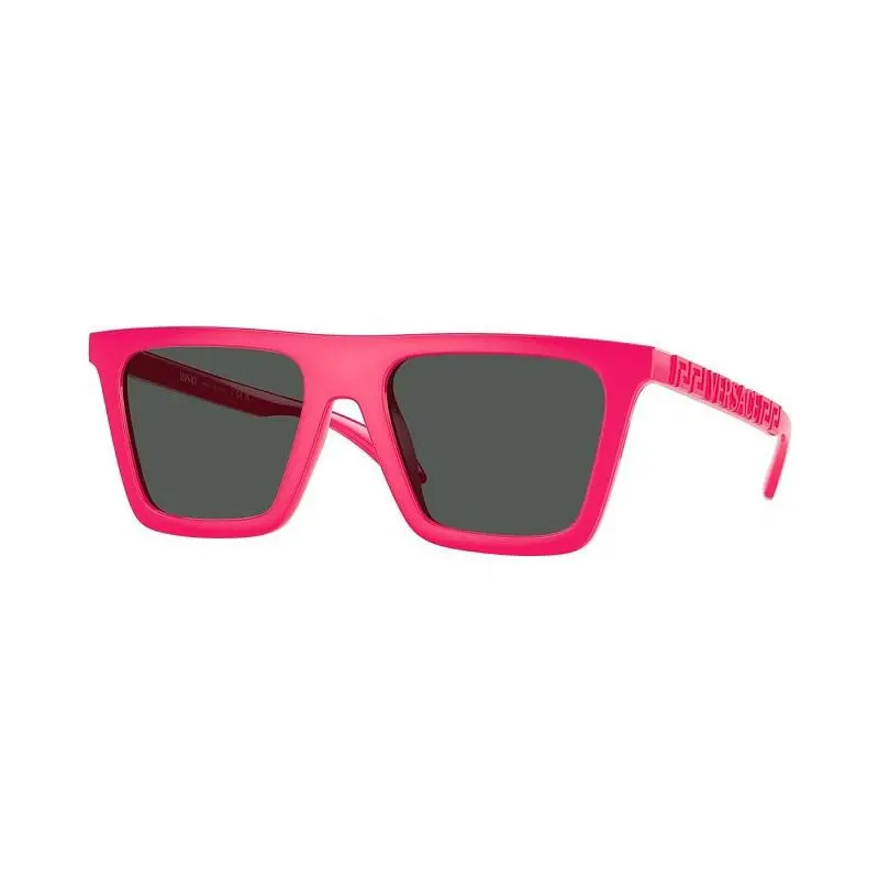VE4468U 544887 Fuchsia Fluo/dark Grey 53-19-140 Sunglasses by Versace