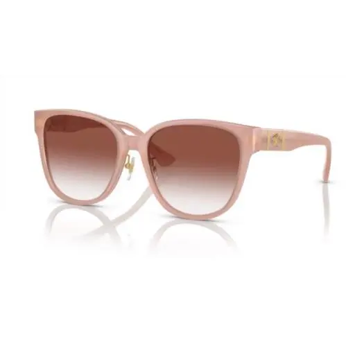 Versace 0VE4460D 5394V0 Opal Pink/ Clear Gradient Red Square Women`s Sunglasses