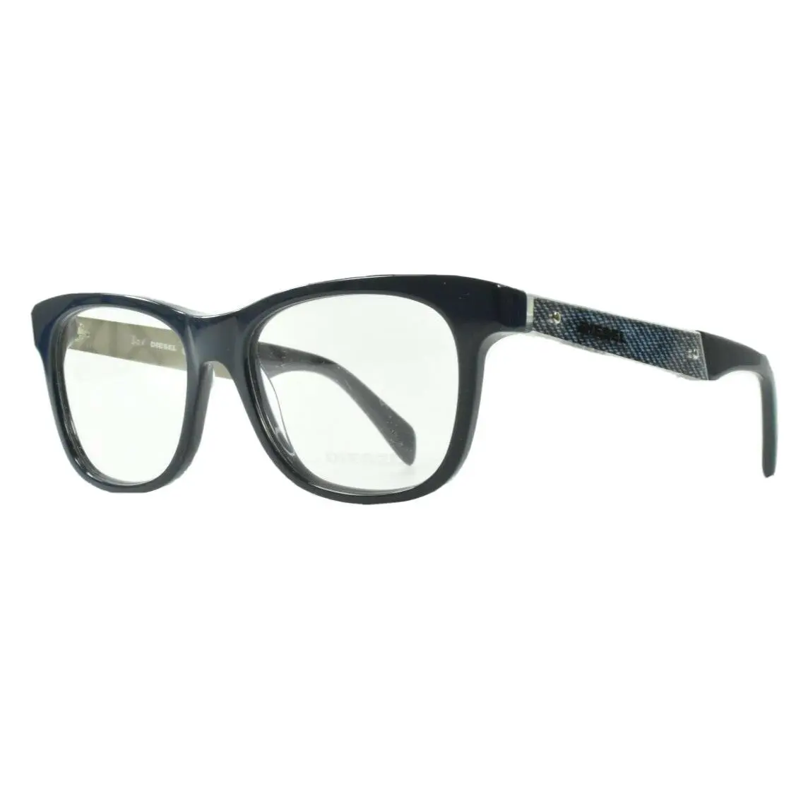 DL5078 092 Full Frame Oval Blue Optical Eyeglasses Unisex by Diesel