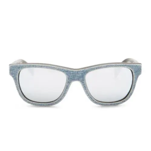 Diesel Square DL0111 86C Blue Sunglasses R2917